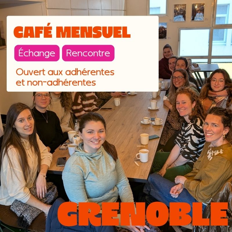 GRENOBLE - Café du mois  des Rayonnantes