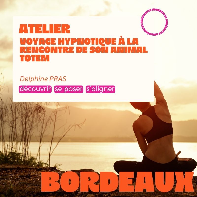 BORDEAUX - Atelier : Voyage hypnotique à la rencontre de son animal totem