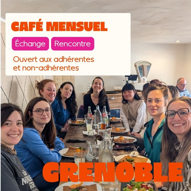 GRENOBLE - Café du mois  des Rayonnantes