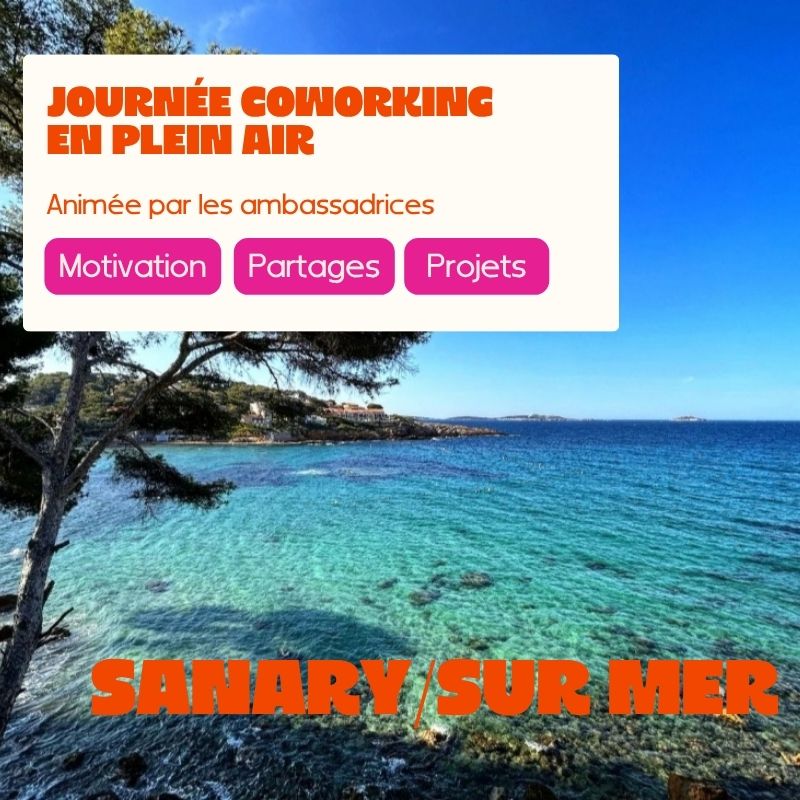 SANARY-SUR-MER : Co-working en plein air