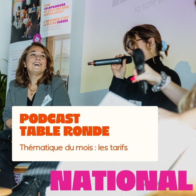 NATIONAL - enregistrement d'un épisode de podcast table ronde : les tarifs !