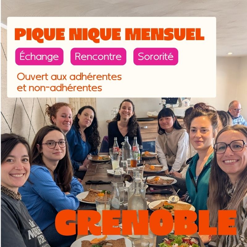 GRENOBLE - Pique-nique du mois des Rayonnantes
